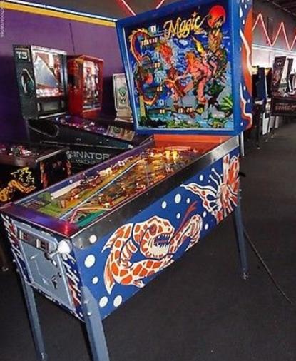 Magic brand stand up arcade machine